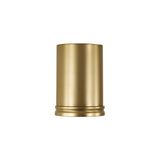 Darrow Extra Small LED Flush Mount 6", Aged Brass