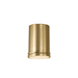 Darrow Extra Small LED Flush Mount 6", Aged Brass