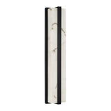 Azura LED Vanity 24", Matte Black and Alabaster