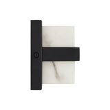 Azura LED Vanity 24", Matte Black and Alabaster
