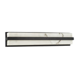 Azura LED Vanity 24", Matte Black and Alabaster