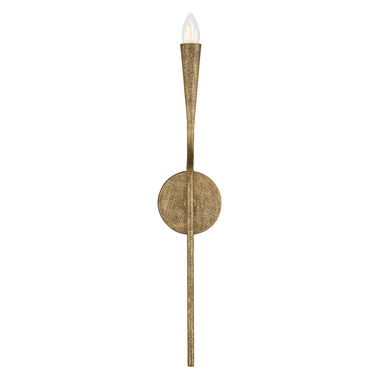 Myra Wall Sconce 25", Artisan Brass