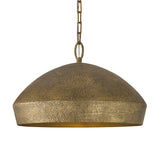 Myra Pendant 22", Artisan Brass