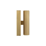 Simeon Small LED Wall Sconce 6", Aged Brass