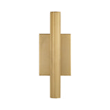 Simeon Medium LED Wall Sconce 12", Aged Brass