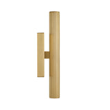 Simeon Medium LED Wall Sconce 12", Aged Brass