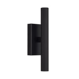 Simeon Medium LED Wall Sconce 12", Matte Black