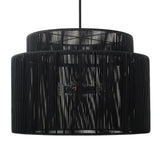 Luma 4 Light Outdoor Pendant 29", Black