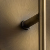 Rinaldo Wall Sconce 20", Brushed Antique Brass