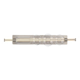 Latimer LED Vanity Light 40", Satin Nickel and Clear Glass