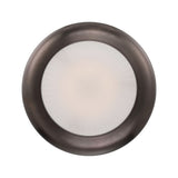 Imara Large LED Semi-Flush 22", Pewter Bronze