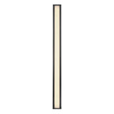 Siran Outdoor LED Wall Sconce, Oversized 62", Matte Black and Smoke Glass