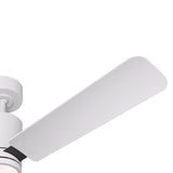 Corvo LED Ceiling Fan 54", Matte White