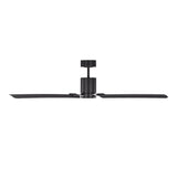 Corvo LED Smart Ceiling Fan 62", Matte Black