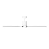 Corvo LED Smart Ceiling Fan 62", Matte White