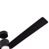 Condor LED Smart Ceiling Fan 66", Matte Black