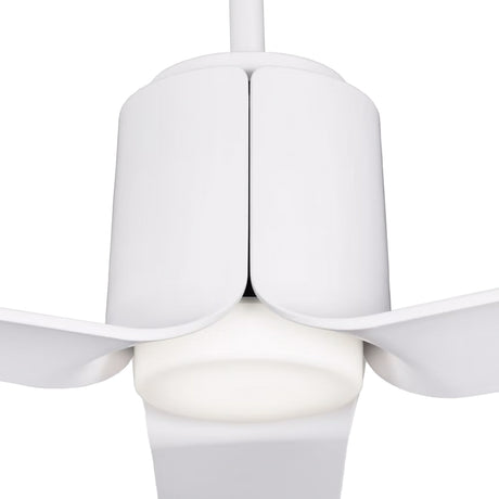 Condor LED Ceiling Fan 66", Matte White