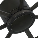 Dunlin LED Ceiling Fan 62", Gray Wash Wood and Aged Pewter