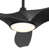 Osprey LED Smart Ceiling Fan 52", Matte Black Oak