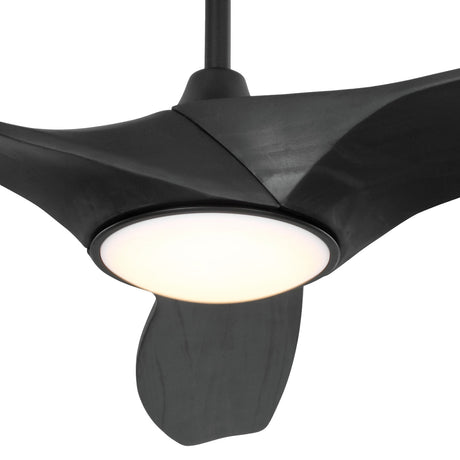 Osprey LED Ceiling Fan 52", Matte Black Oak