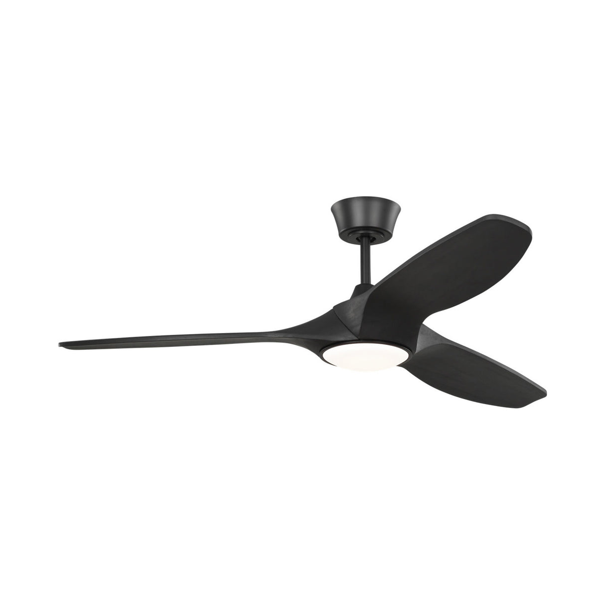 Osprey LED Smart Ceiling Fan 52", Matte Black Oak