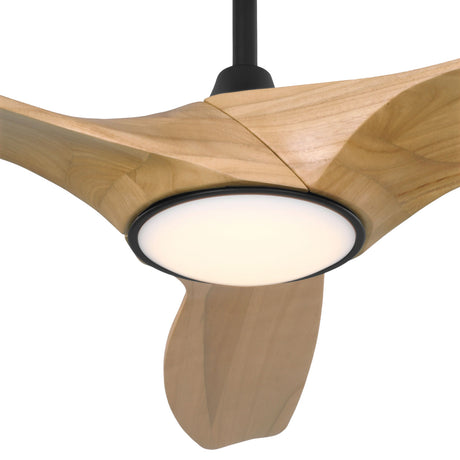Osprey LED Ceiling Fan 52", Natural Oak with Matte Black