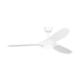 Osprey LED Smart Ceiling Fan 52", Matte White Oak