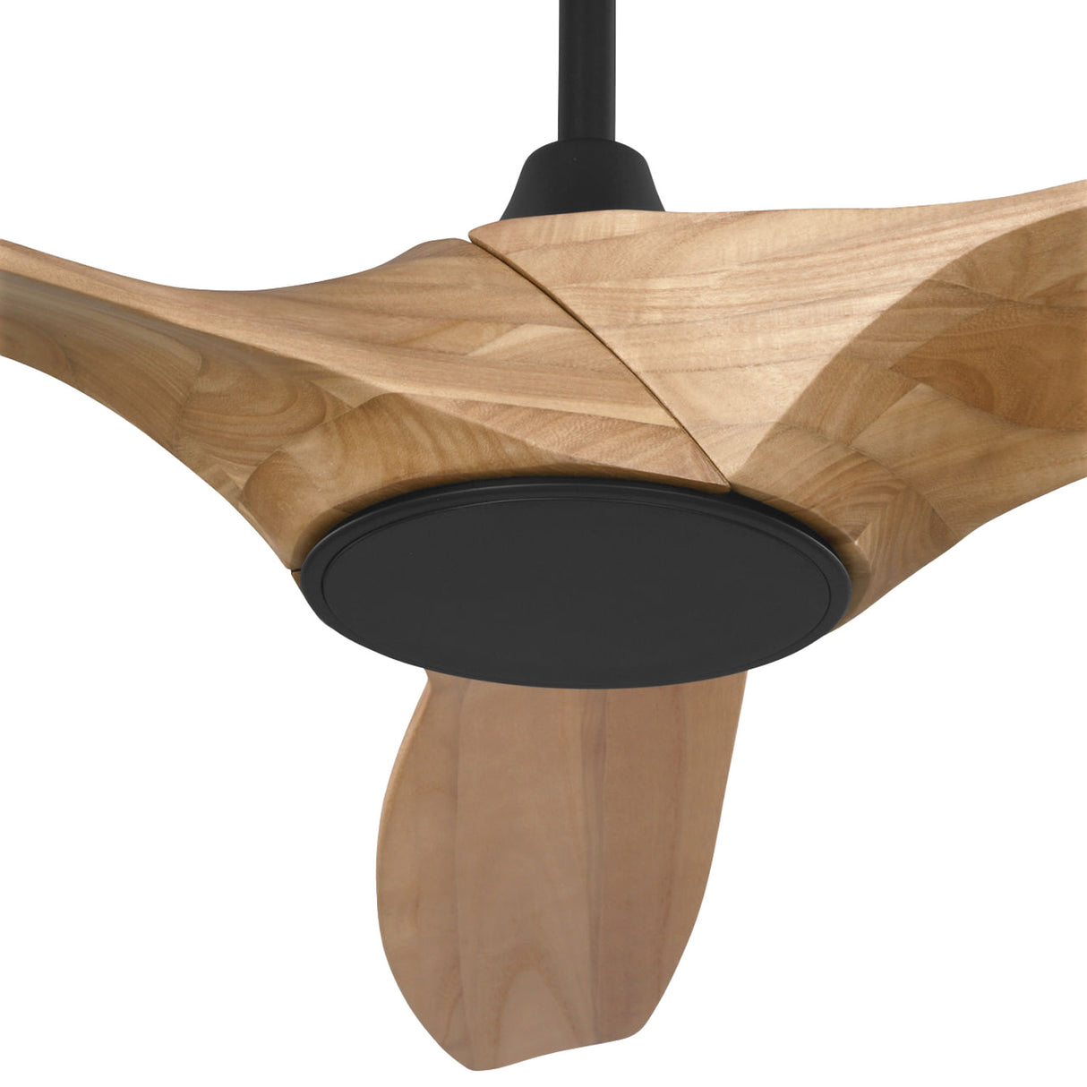 Osprey LED Smart Ceiling Fan 60", Natural Oak with Matte Black