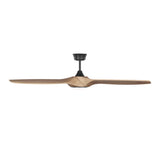 Osprey LED Smart Ceiling Fan 60", Natural Oak with Matte Black