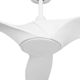 Osprey LED Smart Ceiling Fan 60", Matte White Oak