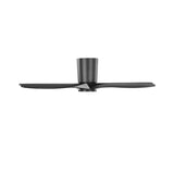 Avocet LED Smart Ceiling Fan 44", Matte Black Oak