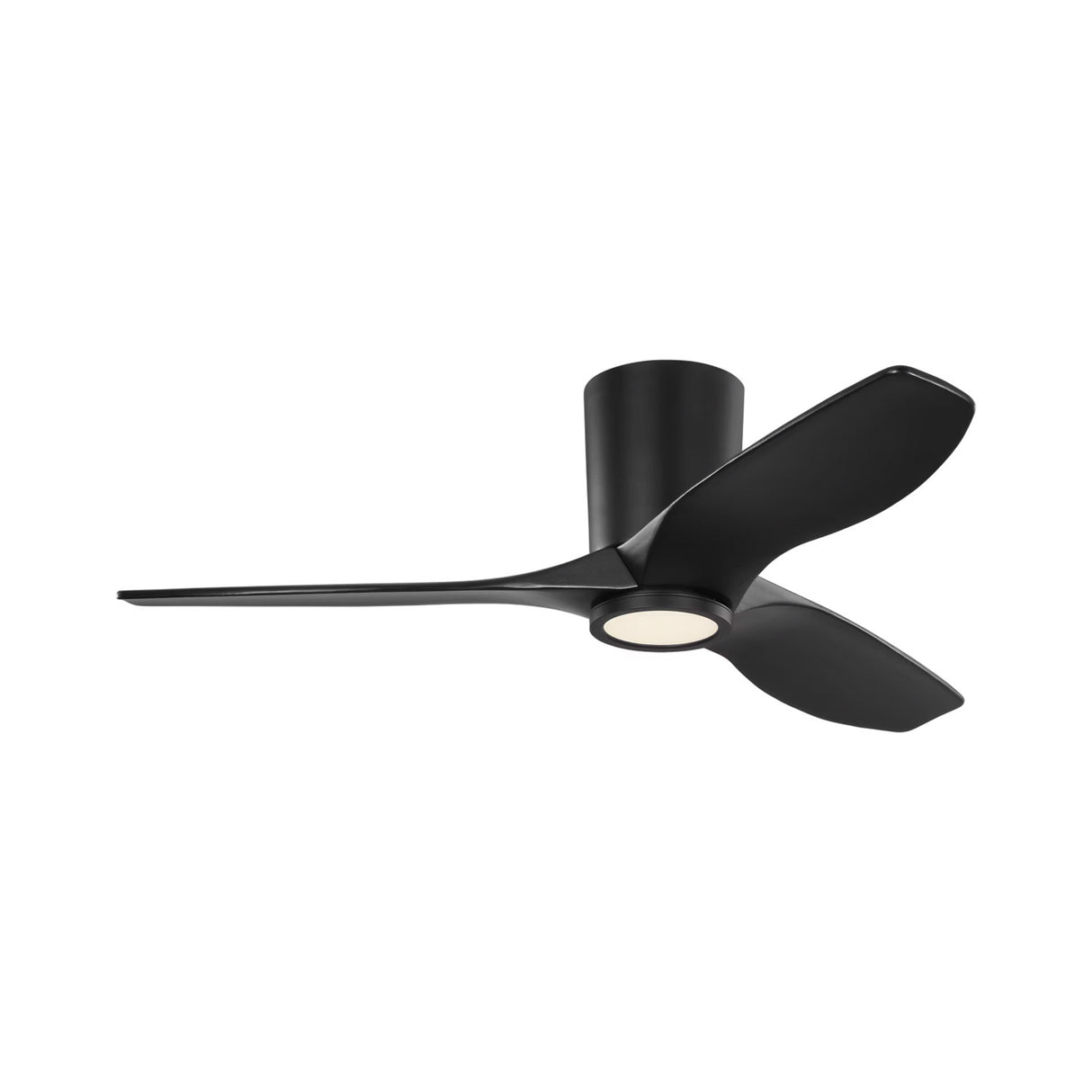 Avocet LED Smart Ceiling Fan 44", Matte Black Oak