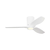 Avocet LED Smart Ceiling Fan 44", Matte White Oak