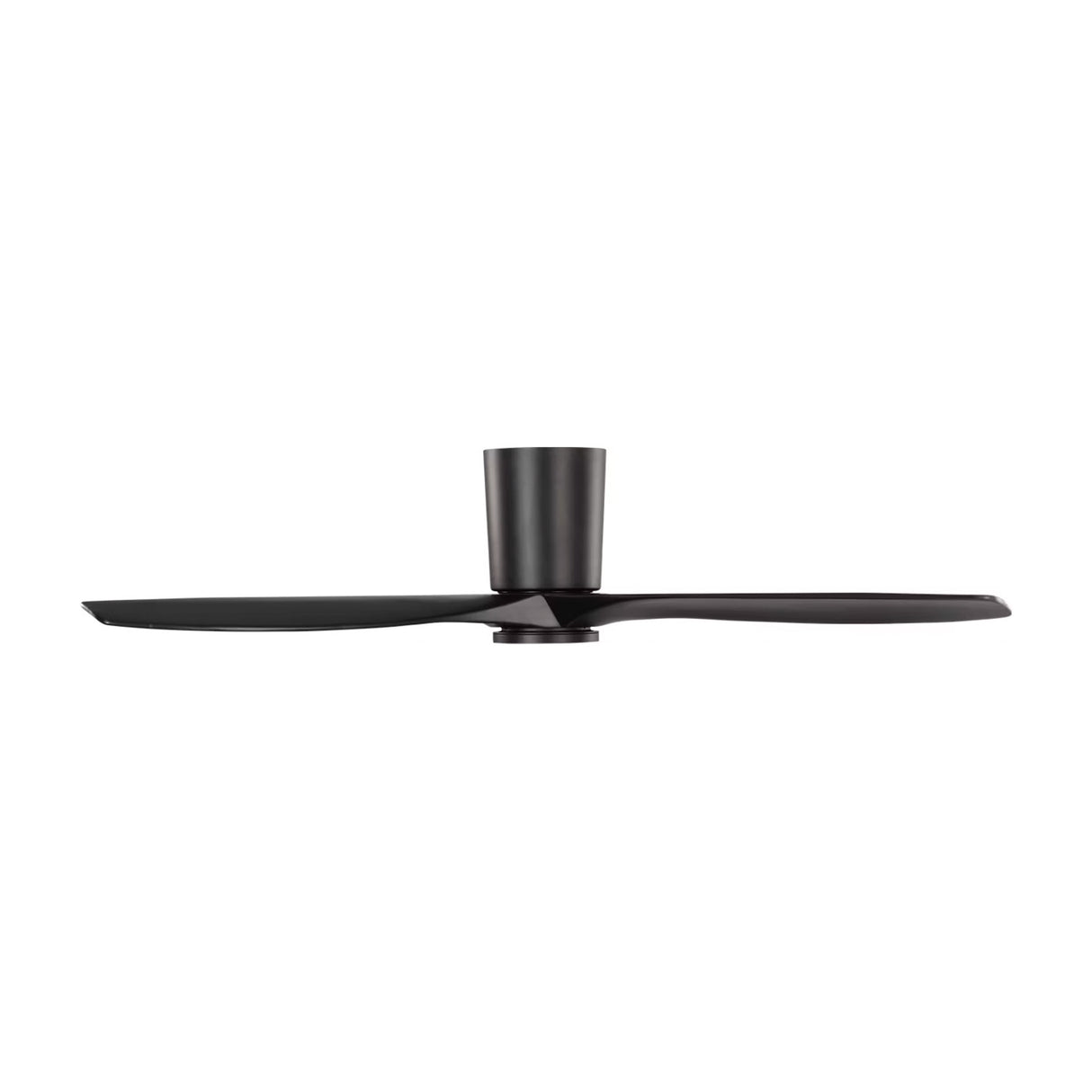 Avocet LED Smart Ceiling Fan 52", Matte Black Oak