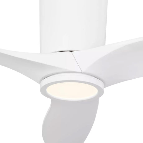 Avocet LED Ceiling Fan 52", Matte White Oak