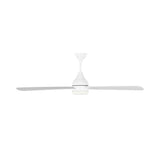 Serin LED Smart Ceiling Fan 60", Matte White