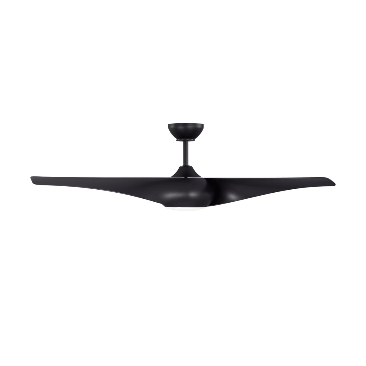 Krestel LED Smart Ceiling Fan 52", Matte Black