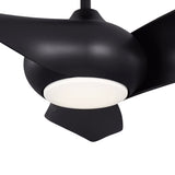 Krestel LED Smart Ceiling Fan 52", Matte Black