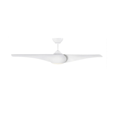 Krestel LED Smart Ceiling Fan 52", Matte White