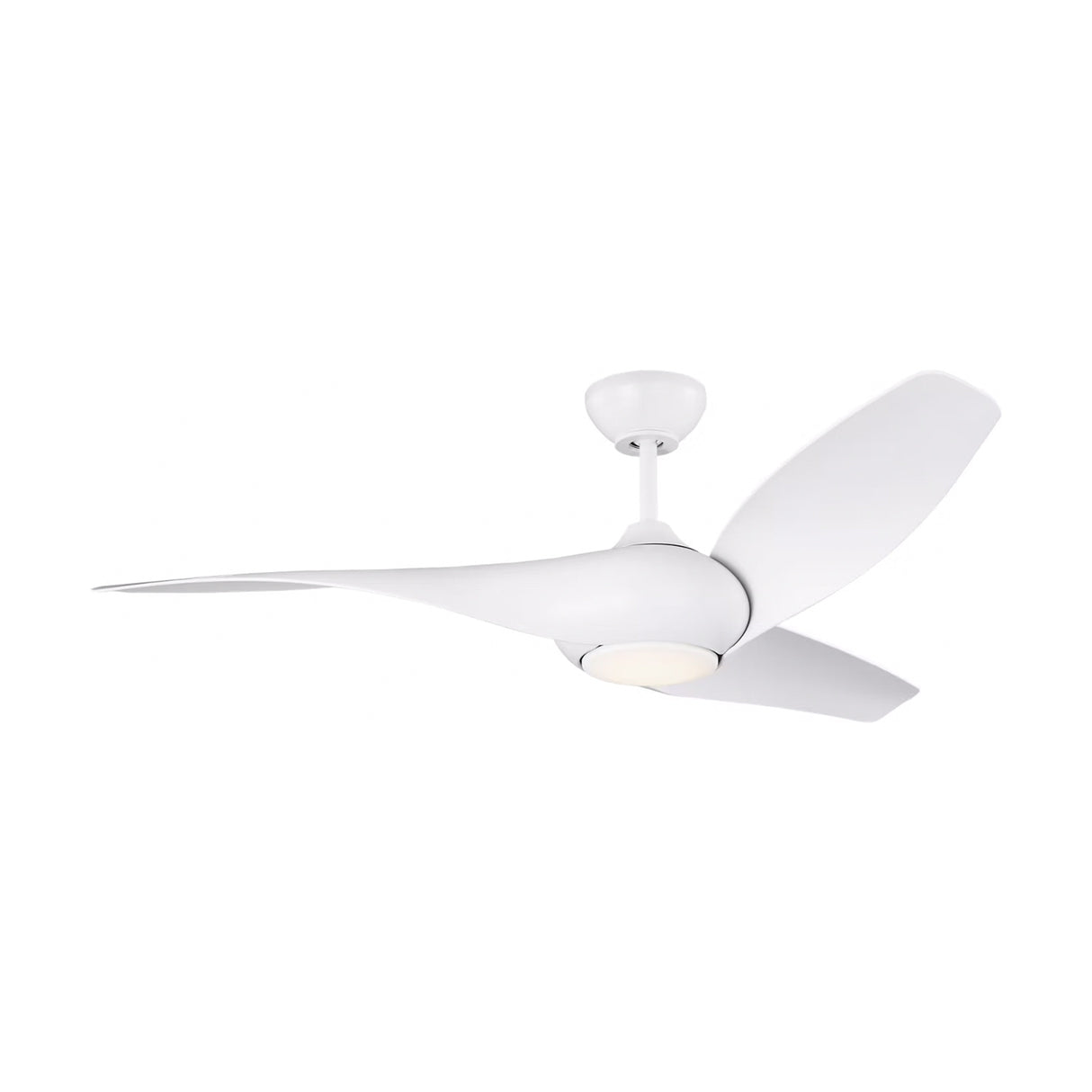 Krestel LED Smart Ceiling Fan 52", Matte White