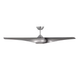 Krestel LED Smart Ceiling Fan 60", Brushed Steel