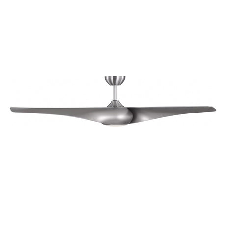 Krestel LED Ceiling Fan 60", Brushed Steel