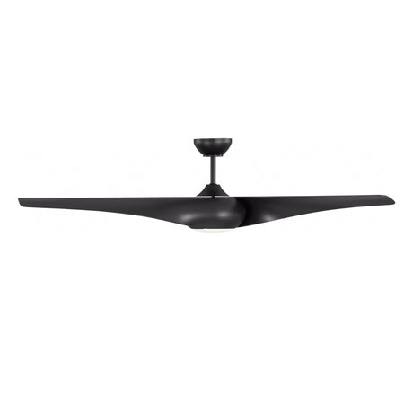 Krestel LED Ceiling Fan 60", Matte Black