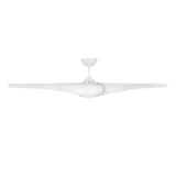 Krestel LED Smart Ceiling Fan 60", Matte White