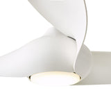 Krestel LED Smart Ceiling Fan 60", Matte White