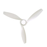 Krestel LED Smart Ceiling Fan 60", Matte White