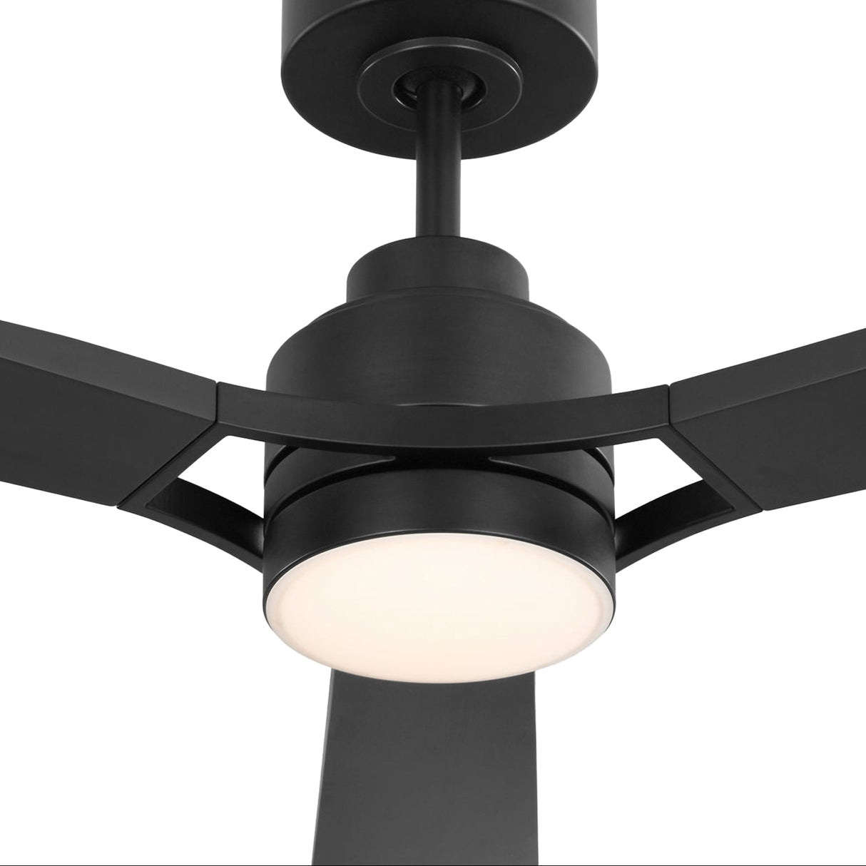 Mallard LED Smart Ceiling Fan 60", Matte Black