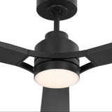 Mallard LED Smart Ceiling Fan 60", Matte Black