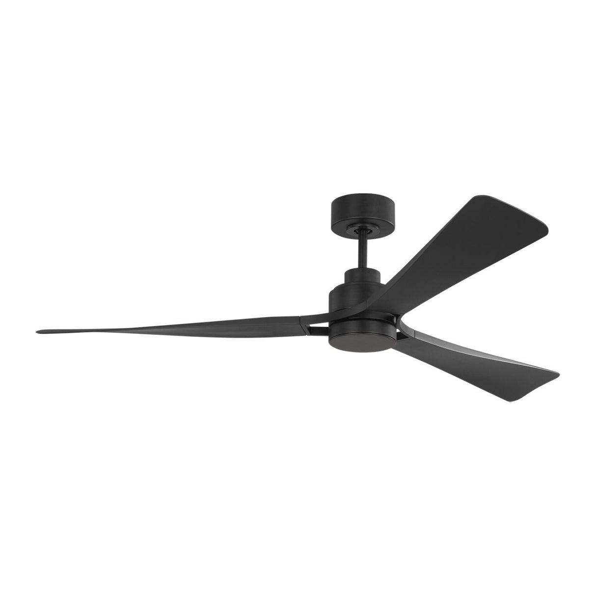 Mallard LED Smart Ceiling Fan 60", Matte Black