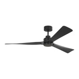 Mallard LED Smart Ceiling Fan 60", Matte Black